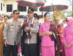 Kunker ke Tapsel, Kapolda Sumut Resmikan Gedung SPKT