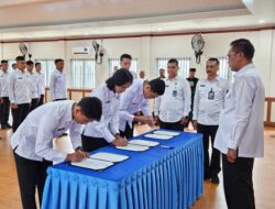 Tiga Pegawai Rutan Kelas I Medan Sah Dilantik Menjadi PNS