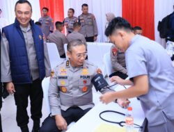 Rakernis Humas Polri 2025 Dibuka Dengan Bakti Sosial dan Bakti Kesehatan di Akpol Semarang
