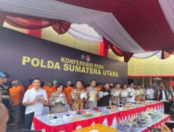 Januari Hingga Mei 2025, Polda Sumut Ungkap 322 Kasus Narkoba di Wilayah Astara