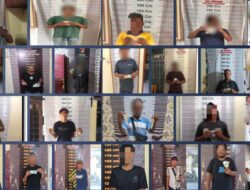 Operasi Pekat Toba 2025 : 30 Pelaku Pungutan Liar dan 2 Penjual Minuman Keras Berhasil di Amankan