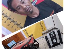 Dalam 2 Jam Sat Reskrim Polres Sergai Ringkus Pelaku Pencurian Mesin Kopi dan Genset, 1 Orang Buron