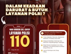 Layanan Polisi 110: Siaga 24 Jam, Bebas Pulsa, dan Responsif Tangani Situasi Darurat