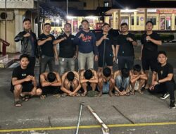 Tindaklanjuti Laporan Masyarakat di Call Center 110, Polres Pematang Siantar Amankan Enam Remaja Diduga Tawuran