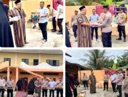 Rutinitas Polres Sergai, Bagikan Kebaikan Dalam Momen Jum’at Berkah