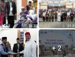4.304 Jemaah Calhaj Sumut Sudah Diberangkatkan Ke Tanah Suci
