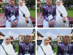 20 Tahun Jualan Pisang Goreng, Pasutri Asal Sergai Naik Haji