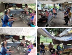 Marak Premanisme Berkedok Ormas, Bhabinkamtibmas Polres Langkat Laksanakan Sosialisasi