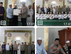 Jalin silaturhami Dengan Masyarakat Kapolres Langkat Gelar Jumat Curhat