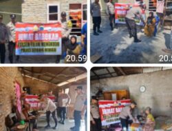 Polri Peduli, Polsek Teluk Mengkudu Polres Sergai Bantu Kaum Dhuafa