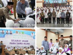 360 Jemaah Calhaj Kloter 21 Embarkasi Medan Diberangkatkan Ke Tanah Suci