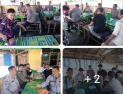 Sosialisasi Humanis, Sat Binmas Polres Langkat Imbau Warga Hindari Perjudian dan Miras