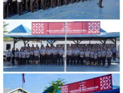 Upacara Hari Lahir Pancasila di Rutan Kelas I Medan Berlangsung Khidmat