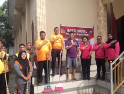 Polsek Bahorok Bersama Bhayangkari Gelar Bakti Sosial Sambut HUT Bhayangkara Ke-79