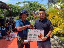 BNCT dan KSOP Utama Belawan Berbagi Hewan Kurban Kepada Masyarakat Sekitar Pelabuhan