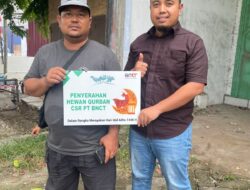 BNCT Salurkan 5 Ekor Sapi dan 1 Kambing di Momen Iduladha Bersama Stakeholder, PWI, dan Komunitas Supir Truk