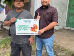 BNCT Serahkan Hewan Kurban Kepada Asosiasi Supir PSTP Belawan