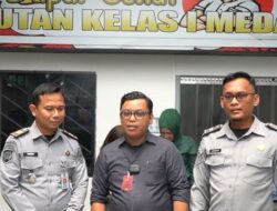 Dinas Kesehatan Lakukan Survei Dapur Sehat Rutan Kelas I Medan