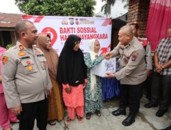 Bakti Sosial Polres Sergai Dalam Rangka Menyambut HUT Bhayangkara Ke 79 Tahun 2025
