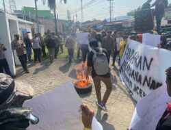 Aliansi Mahasiswa Kota Medan Menggugat Unjuk Rasa Ke Kanwil Ditjenpas