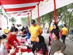 Peringati HUT Bhayangkara kKe-79, Polres Langkat Gelar BSD