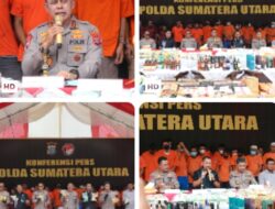 Aksi Masif Polda Sumut Berantas Narkoba, 2.373 Kasus Terungkap Sejak Awal 2025