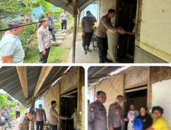 Polsek Salapian Hadirkan Kepedulian, Wujudkan Polisi Yang Ada dan Dirasakan Masyarakat