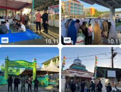 Pengamanan Sholat Idul Adha 1446 H di Kota Gunungsitoli Berjalan Aman dan Khusyuk, Satuan Brimob Polda Sumut Tunjukkan Komitmen Untuk Nusa dan Bangsa