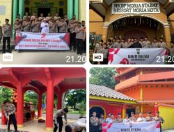 Sat Samapta Polres Langkat Gelar Bakti Religi di Tempat Ibadah Jelang HUT Bhayangkara Ke-79
