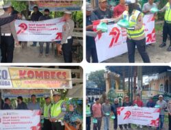 Kegiatan Bakti Sosial Sat Lantas Polres Sergai Dalam Rangka HUT Bhayangkara Ke-79