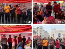 Polda Sumut Gelar Bakti Sosial, Pemeriksaan Kesehatan Gratis di Lapangan Merdeka