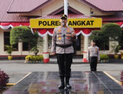 69 Personel Polres Langkat Naik Pangkat, Kapolres : Jadikan Motivasi Untuk Terus Mengabdi