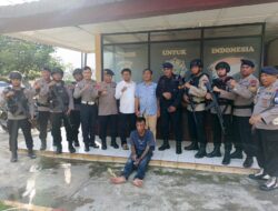 Brimob Merespon Cepat Aduan Masyarakat di Tanjung Morawa, Pria Kecelakaan Ternyata Bawa Narkoba