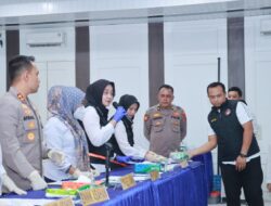 Polres Asahan Ungkap Jaringan Narkotika Antar Provinsi dan Musnahkan Barang Bukti Sabu Seberat 31,5 Kg