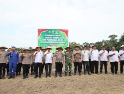 Polres Sergai Mendukung Penuh Progam Ketapang Nasional, Tanam Jagung Serentak Kuartal 3 Tahun 2025