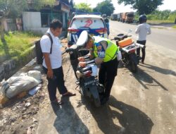 Polres Sergai Lakukan Penindakan Kasat Mata Antisipasi Kenaikan Angka Laka Lantas