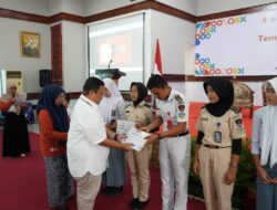 Pelindo Regional 1 Berikan Beasiswa Kepada Siswa SMA/SMK Dalam Kegiatan Temu Pendidik Nusantara XII di Kota Medan