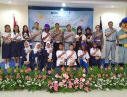 Polda Sumut Gandeng Pelajar Jadi Duta Tertib Lalu Lintas di Operasi Patuh Toba 2025