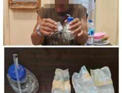 Polsek Kuala Ungkap Kasus Narkotika di Desa Gunung Tinggi, Satu Pelaku Diamankan