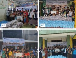 Rangkaian Pelindo Day Ke-4 : Pelindo Regional 1 Belawan Salurkan 500 Paket Sembako Ke Panti Asuhan