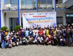 Semarak HUT RI Ke 80, Pelindo Menggelar Edukasi Safety Riding dan Service Motor Gratis di Belawan