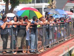 Polda Sumut All Out Amankan Event Internasional Aquabike dan F1 Powerboat di Balige