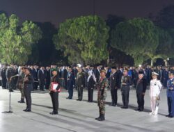 Polda Sumut Gelar Upacara Kehormatan dan Renungan Suci di TMP Bukit Barisan