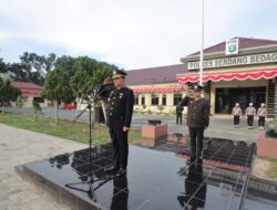 Upacara Peringatan HUT Republik Indonesia Ke 80 polres Serdang Bedagai