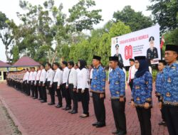 Upacara HUT Ke-80 RI, Pesan Kapolres Langkat: Jaga Persatuan dan Keamanan Bangsa