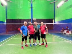 Semarak HUT RI Ke -80, President Director PT BNCT Ramaikan Pertandingan Bulu Tangkis