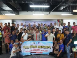 Pelindo Regional 1 dan Kepolisian Gelar Sosialisasi Keselamatan Berkendara di Belawan