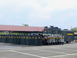 Mengawal Demokrasi, Polda Sumut Latihan Penanganan Aksi Unras Dengan Humanis