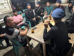 Dekat dengan Warga, Brimob Polda Sumut Gelar Patroli Dialogis dan Sambangi Pos Kamling di Gunungsitoli