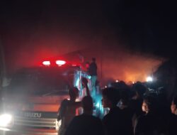 Gudang Jangkos Terbakar, Polisi Gerak Cepat Jaga Kondusifitas